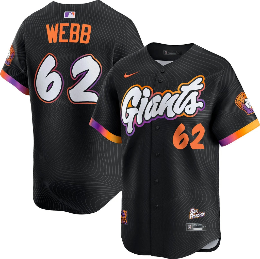 San Francisco Giants Logan Webb Stitched Game Jersey