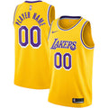 Los Angeles Lakers Custom Stitched Game Jersey
