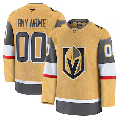 Vegas Golden Knights Custom Stitched Game Jersey
