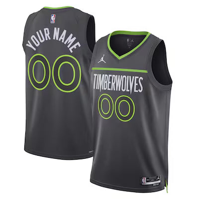Minnesota Timberwolves Custom Stitched Game Jersey