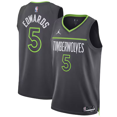 Minnesota Timberwolves Anthony Edwards Stitched Game Jersey