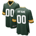 Green Bay Packers Custom Stitched Game Jersey