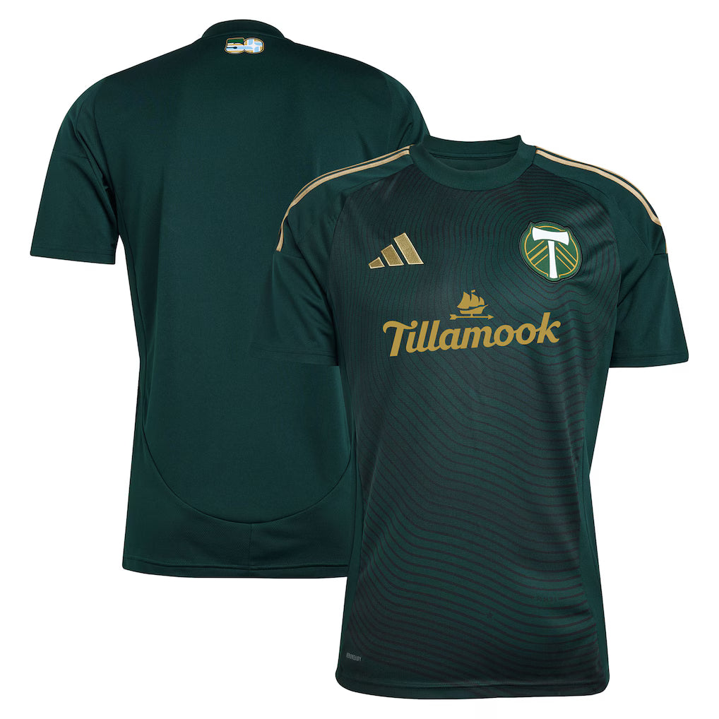 Portland Timbers Green 2025 Club Kit Jersey