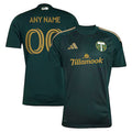 Portland Timbers Custom Green 2025 Club Kit Jersey