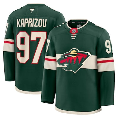 Minnesota Wild Kirill Kaprizov Stitched Game Jersey