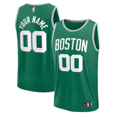 Boston Celtics Custom Stitched Game Jersey