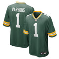 Green Bay Packers Micah Parsons Stitched Game Jersey