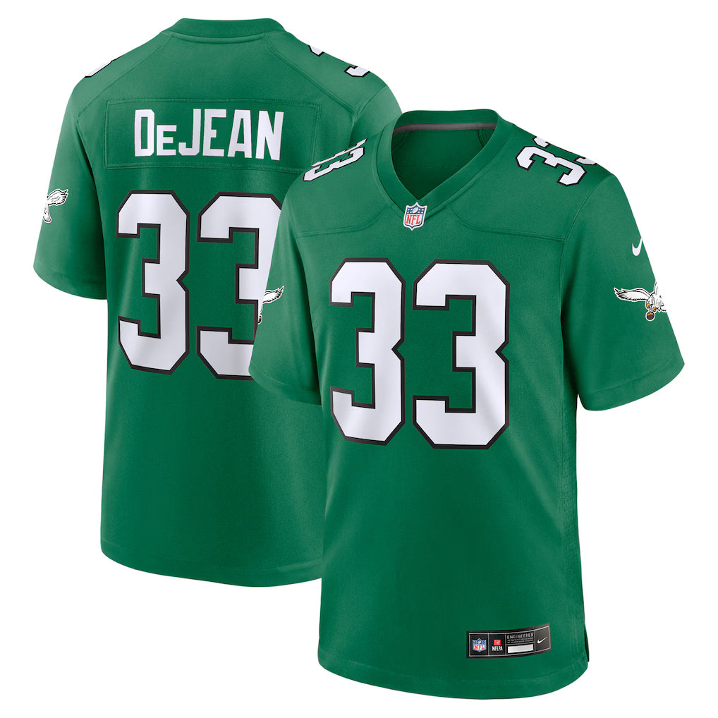 Philadelphia Eagles Cooper DeJean Stitched Game Jersey
