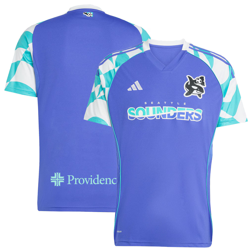 Seattle Sounders FC Light Blue 2025 Club Kit Jersey