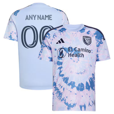 San Jose Earthquakes Custom 2025 Club Kit Jersey