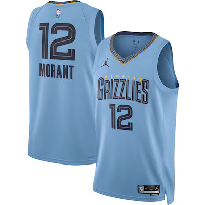 Memphis Grizzlies Ja Morant Stitched Game Jersey
