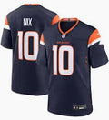 Denver Broncos Bo Nix Stitched Game Jersey