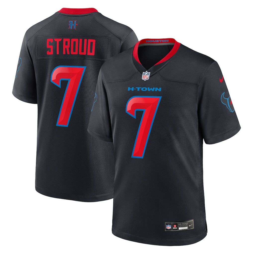 Houston Texans C.J. Stroud Stitched Game Jersey