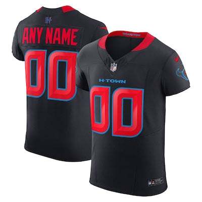 Houston Texans Custom Stitched Game Jersey