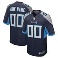 Tennessee Titans Custom Stitched Game Jersey