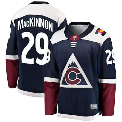 Colorado Avalanche Nathan MacKinnon Stitched Game Jersey