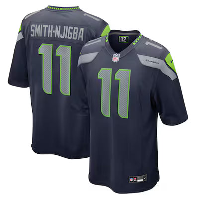 Seattle Seahawks Jaxon Smith-Njigba 2025 Rivalries Stitched Game Jersey