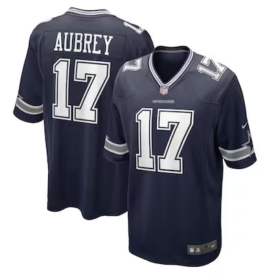 Dallas Cowboys Brandon Aubrey Stitched Game Jersey