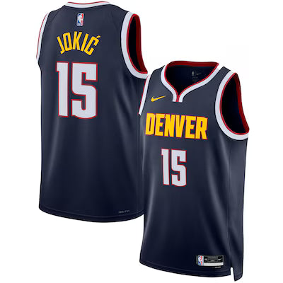 Denver Nuggets Nikola Jokić Stitched Game Jersey