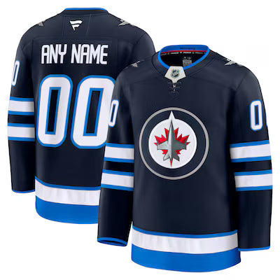Winnipeg Jets Custom Stitched Game Jersey