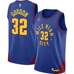 Denver Nuggets Aaron Gordon Stitched Game Jersey