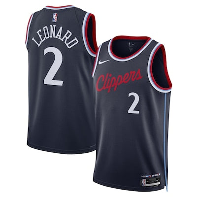 Los Angeles Clippers Kawhi Leonard Stitched Game Jersey