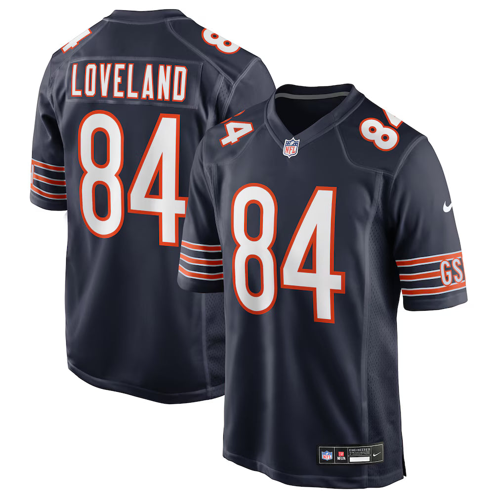 Chicago Bears Colston Loveland Stitched Game Jersey