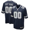 Dallas Cowboys Custom Stitched Game Jersey