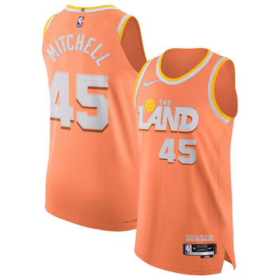 Cleveland Cavaliers Donovan Mitchell 25/26 City Edition Stitched Game Jersey