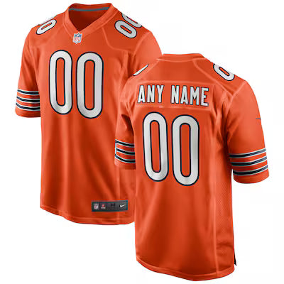 Chicago Bears Custom Stitched Game Jersey