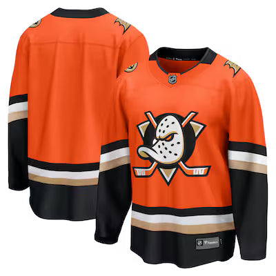 Anaheim Ducks Stitched Game Jersey