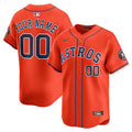 Houston Astros Custom Stitched Game Jersey