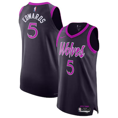 Minnesota Timberwolves Anthony Edwards Stitched Game Jersey