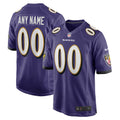 Baltimore Ravens Custom Stitched Game Jersey