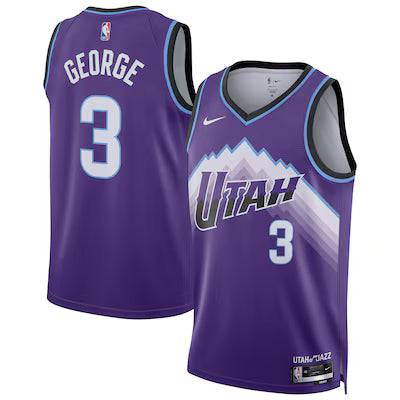 Utah Jazz Keyonte George Stitched Game Jersey