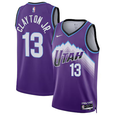 Utah Jazz Walter Clayton Jr. Stitched Game Jersey