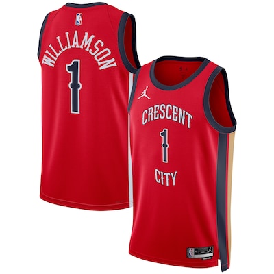 New Orleans Pelicans Zion Williamson Stitched Game Jersey