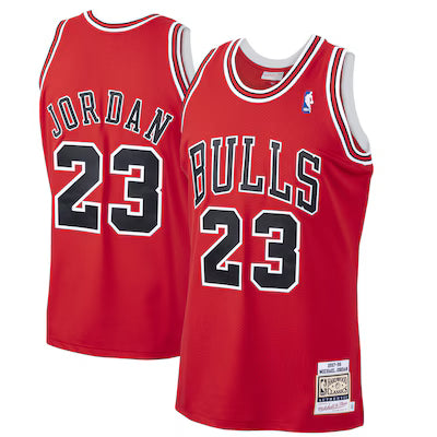 Chicago Bulls Michael Jordan Throwback Stitched Game Jersey