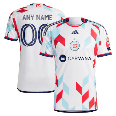Chicago Fire FC Custom 2025 Club Kit Jersey