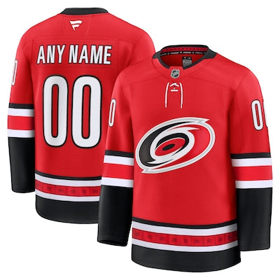Carolina Hurricanes Custom Stitched Game Jersey