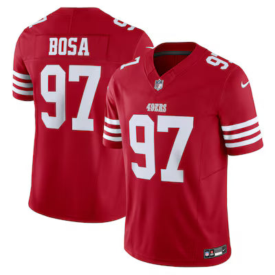 San Francisco 49ers Nick Bosa 2025 Rivalries Stitched Game Jersey