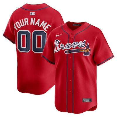 Atlanta Braves Custom Stitched Game Jersey