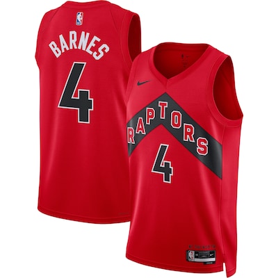 Toronto Raptors Scottie Barnes Stitched Game Jersey