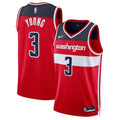 Washington Wizards Trae Young Stitched Game Jersey