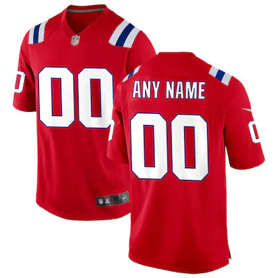 New England Patriots Custom Stitched Game Jersey