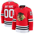 Chicago Blackhawks Custom Stitched Game Jersey