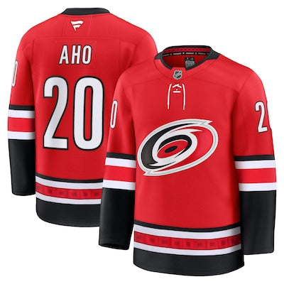 Carolina Hurricanes Sebastian Aho Stitched Game Jersey