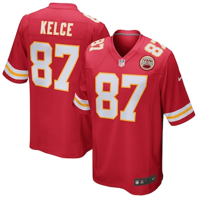 Kansas City Chiefs Travis Kelce Stitched Game Jersey