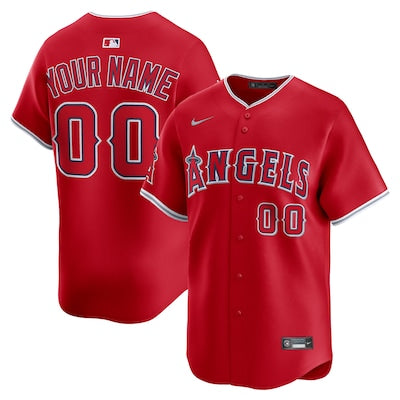 Los Angeles Angels Custom Stitched Game Jersey