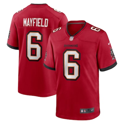 Tampa Bay Buccaneers Baker Mayfield Stitched Game Jersey